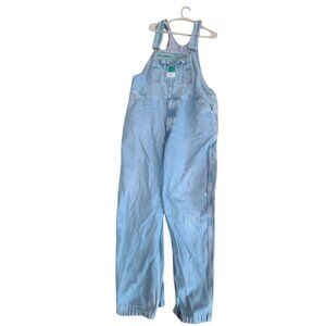 Liberty Men’s Denim Jean Overalls Adjustable Bib Workwear Classic Blue